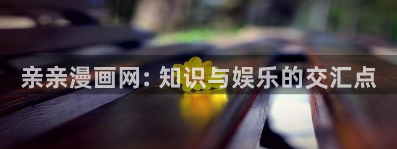 韩漫漫画入口首页：亲亲漫画网: 知识与娱乐的交汇点